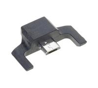 GKYQVE Adaptadores microUSB a tipo C de transferencia de datos de alta velocidad, carcasa híbrida de metal para conexiones G403, carcasa de metal y plástico y conectividad sin herramientas