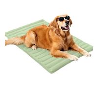 GKYQVE Alfombrilla refrigerante portátil para mascotas, suave, velutinosa, para caninos, gatos, uso interior, cara inmune, fácil almacenamiento, esencial y delgada