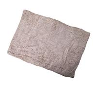 GKYQVE Almohadilla térmica para mascotas con inserto desmontable lavable, diseño antideslizante, aislamiento térmico, ropa de cama suave, alfombrilla de calentamiento automático para perros