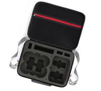 GKYQVE Bolsa de almacenamiento multifuncional para artículos esenciales, incluye correas de hombro para portabilidad, caja de viaje impermeable, Interior negro