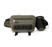 GKYQVE Bolsa de pesca de gran capacidad, impermeable, con cintura cruzada, para exteriores, de un solo hombro, señuelos y aparejos, multicolor, L