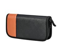 GKYQVE Bolsa de señuelo de lentejuelas, bolsa de aparejos, cuchara de pesca, cebos giratorios, funda de transporte con cremalleras, organizador de gancho, bolsa multifuncional para aparejos