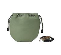 GKYQVE Bolsa de viaje a prueba de golpes para cámara con separadores extraíbles, resistente a la intemperie, exterior y correa ergonómica para el hombro, bolsa de almacenamiento impermeable, Green