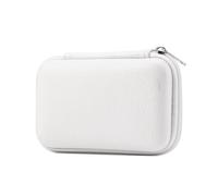 GKYQVE Bolsa robusta resistente a caídas para cámara, acolchado interior suave, impermeable, con cremallera, para entusiastas de actividades al aire libre, organizadores de accesorios, White