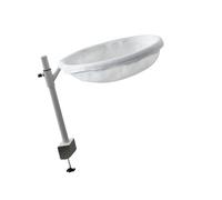 GKYQVE Cama giratoria de 360 grados, altura ajustable, para gatos, con soporte que ahorra espacio, para bordes de escritorio, cómoda cama ajustable