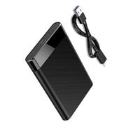 GKYQVE Carcasa portátil de disco duro de 2.5 pulgadas USB 3.0 USB 2.0 3.1 para disco duro externo SATA3.0 para unidades de disco duro externas