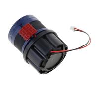 GKYQVE Cartucho de micrófono dinámico con núcleos de micrófono de sonido de alta fidelidad para Studio Live Performances Broadcasting Mic Part Negro