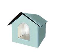 GKYQVE Casa aislada para gatos Ferals para gatos al aire libre, resistente a la intemperie, refugio para mascotas pequeñas, condominio interior, casas pequeñas para mascotas