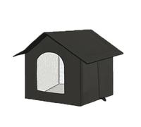 GKYQVE Casa aislada para gatos Ferals para gatos al aire libre, resistente a la intemperie, refugio para mascotas pequeñas, condominio interior, casas pequeñas para mascotas