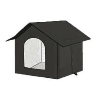 GKYQVE Casa aislada para gatos Ferals para gatos al aire libre, resistente a la intemperie, refugio para mascotas pequeñas, condominio interior, casas pequeñas para mascotas