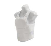 GKYQVE Chaleco de karate ajustable, protectores de pecho y resistencia a los impactos, protección abdominal, textura de tela Oxford, protectores de karate para adultos