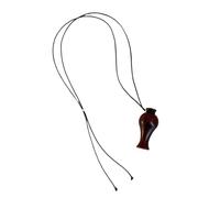 GKYQVE Collar con colgante de madera multifuncional, collar con dije de cultura tradicional, textura de madera, adecuado para mujeres, A, como se describe, como se describe