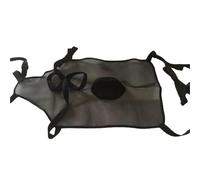 GKYQVE Delantal de cabra con correa ajustable para control de cría, color negro y azul, resistente al desgaste, ropa de ganado, control de cría de cabras
