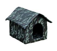 GKYQVE Durabilidad Cama para mascotas al aire libre para gatos perros pequeños, impermeable, aislada, ligera, portátil para un fácil movimiento, cama portátil para perros