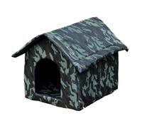 GKYQVE Durabilidad Cama para mascotas al aire libre para gatos perros pequeños, impermeable, aislada, ligera, portátil para un fácil movimiento, cama portátil para perros