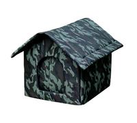 GKYQVE Durabilidad Cama para mascotas al aire libre para gatos perros pequeños, impermeable, aislada, ligera, portátil para un fácil movimiento, cama portátil para perros