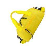GKYQVE Elegante bolsa de hombro para gimnasio, ligera, impermeable, de nailon, bolsa cruzada para fitness, viajes, uso diario, espaciosa bolsa de fitness, Amarillo, Talla única