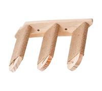 GKYQVE Escalera de madera para gatos montada en la pared, escalera vertical de escalada para interiores, centros de actividades de juego multinivel, ahorro de espacio, muebles de escalada, juguete de