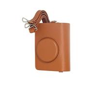 GKYQVE Funda de almacenamiento multifuncional para cámara con absorción de golpes, textura de piel, adecuada para MS200 de fácil limpieza de superficies, Brown