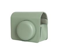 GKYQVE Funda de piel sintética suave para cámara de viaje, para película Wide400 con correas para el hombro, protección elegante, Green