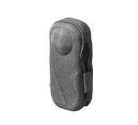 GKYQVE Funda de transporte para protector de cámara 360, interior suave, resistente a los arañazos, accesorio de cámara, gris oscuro