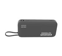GKYQVE Funda protectora de silicona para CP25 20000 mAh Mobile Power 55 W, carcasa resistente a los arañazos, funda flexible, color gris