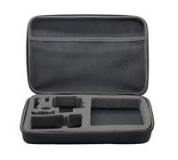 GKYQVE Funda rígida para cámara de acción, soporte de almacenamiento para tarjeta de memoria, adaptador de carga, funda protectora, L