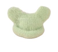 GKYQVE Gorro de muñeca elástico lavable a mano para juguete de peluche de 10 cm, hilo de punto suave y cálido para decoración de algodón, fácil de cambiar, suave y cálido