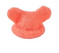 GKYQVE Gorro de muñeca elástico lavable a mano para juguete de peluche de 10 cm, hilo de punto suave y cálido para decoración de algodón, fácil de cambiar, suave y cálido