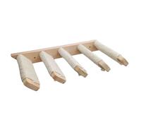 GKYQVE Hamaca para gatos montada en la pared, tipo pesado, muebles para jugar en interiores y descansar, cama alta