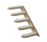 GKYQVE Hamaca para gatos montada en la pared, tipo pesado, muebles para jugar en interiores y descansar, cama alta