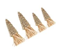 GKYQVE Jaula para romper el aburrimiento, ayuda para masticar animales pequeños, jaula de enriquecimiento de dientes, accesorio de actividad, hierba natural, roedores, juguete masticable
