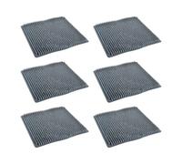 GKYQVE Juego de 6 alfombrillas para gallinas para gallinas, lavables, 24 celdas, para poner huevos, accesorios para aves de corral, solución de granja para aves de corral