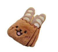 GKYQVE Juguete de peluche suave para perros, juguete seguro para cachorros y adultos, chirriante para masticadores agresivos, masticar y divertirse