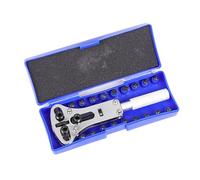 GKYQVE Kit profesional de reparación de abridor de caja de reloj de tres mandíbulas para quitar la cubierta trasera y varias marcas de compatibilidad, azul