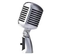 GKYQVE Micrófono dinámico clásico retro dinámico para actos en vivo, actuaciones escénicas, equipo de sonido escénico