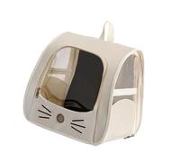 GKYQVE Mochila transportadora para viajes, hombro suave, de gran capacidad, para mascotas, viajes, plegable, para perros y gatos