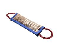 GKYQVE Palillo masticable de yutes a prueba de desgarros para masticadores fuertes, adiestramiento de perros, ayuda natural para el cuidado dental de razas grandes, juguete portátil para entrenamiento