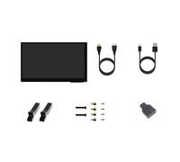 GKYQVE Pantalla táctil LCD de 7 pulgadas, resolución de 1024 x 600, pantalla capacitiva, repuesto para pantalla de tablero de desarrolladores 5 3B+ 4B