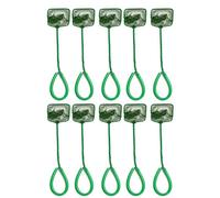 GKYQVE Paquete de 10 accesorios de mantenimiento de red de limpieza para un manejo eficiente de peces y eliminación de desechos en acuarios, accesorios de limpieza de tanques