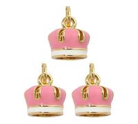 GKYQVE Paquete de 3 colgantes de helado con diseño de paletas de helado, joyas chapadas en oro para mujer, collar con forma de corazón y hongos