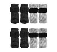 GKYQVE Paquete de 8 protectores de garras para gatos, antiarañazos, zapatos para aseo de baño, garras de lavado, protectores de patas, zapatos de gato con red