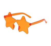 GKYQVE Parasoles de estrellas sin costuras para incidentes orientados, celebraciones, festividades, niños y adultos, lentes de policarbonato permanentes moldeados, materiales de fiesta