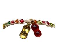 GKYQVE Pulseras de cuerda hechas a mano, accesorio de moda con colgante de calabaza hacia adelante, pulsera única, adorno de cuerda hecho a mano, talla única, como se describe