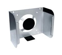 GKYQVE Soporte de metal duradero para computadora de escritorio pequeña, optimización, montaje debajo del escritorio, detrás de la pantalla, ahorra espacio debajo del escritorio