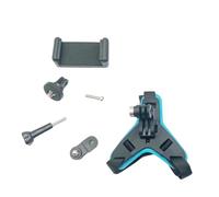 GKYQVE Soporte multiusos para casco de motocicleta con diseño de abrazadera de teléfono, compatible con cámaras deportivas y teléfonos, soporte multiusos para cascos deportivos