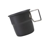 GKYQVE Taza de café plegable de acero inoxidable para viajes, actividades al aire libre, cocina, camping, turismo, picnic, vajilla, camping, café