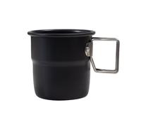 GKYQVE Taza de café plegable de acero inoxidable para viajes, actividades al aire libre, cocina, camping, turismo, picnic, vajilla, camping, café