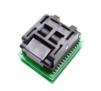 GKYQVE Toma de prueba TQFP32 QFP32 a DIP32 IC programador adaptador chip circuito integrado programación, toma de prueba de grabación integrada