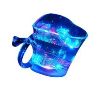 GKYQVE Vasos multifuncionales de corazón que cambian de color, vasos LED brillantes y brillantes, vasos coloridos para el hogar, oficinas, uso de iluminación colorida